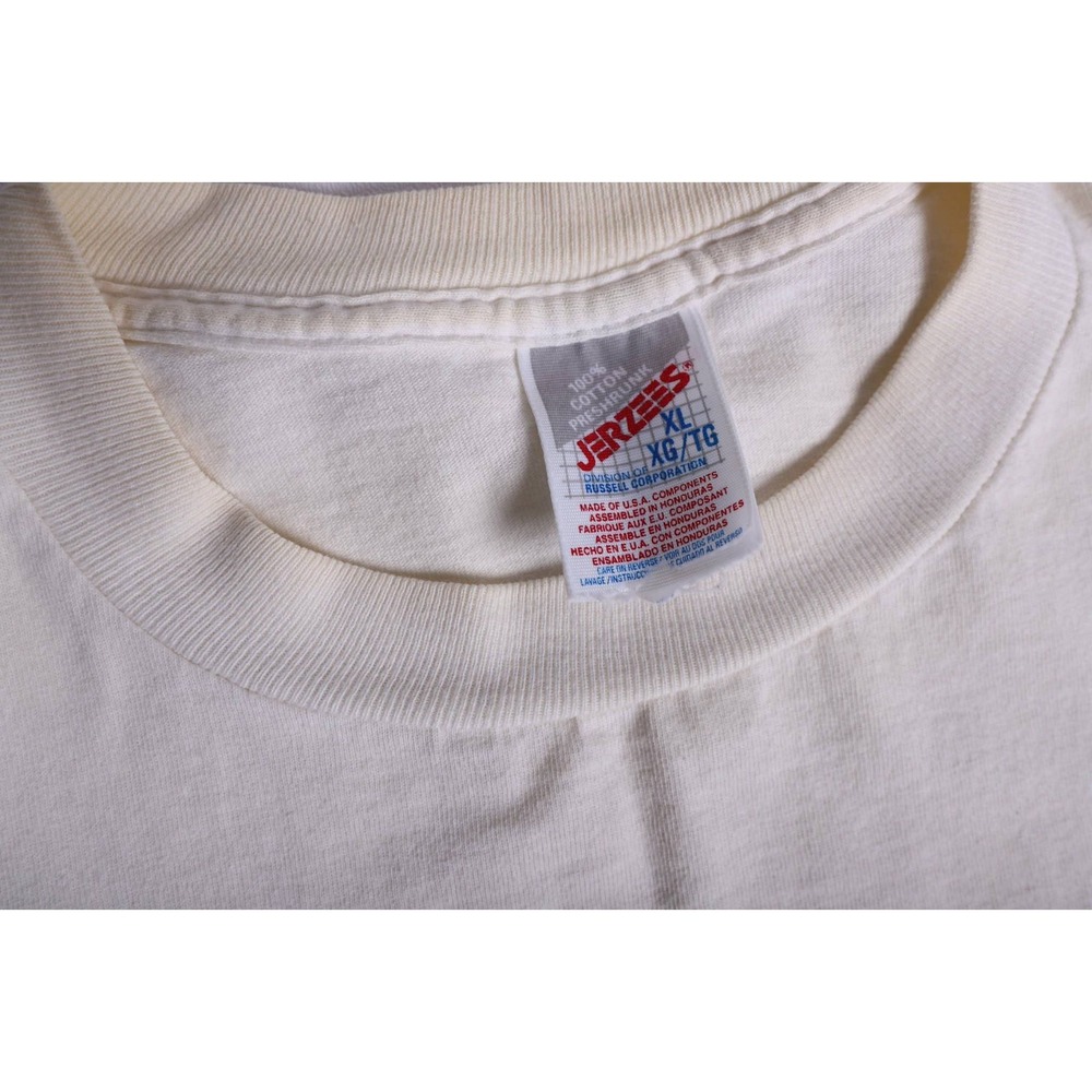 Vintage Ducks Unlimited Jerzees T-Shirt XL Cream Nature Graphic Tee K.D. Cundiff - Picture 4 of 7